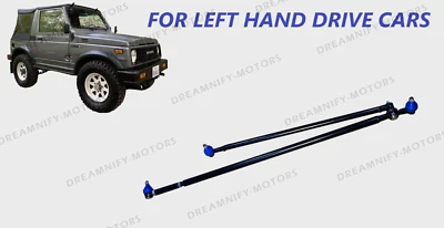 Conjunto de varilla de amarre de enlace de arrastre de acoplamiento de dirección para Suzuki SJ413 Samurai tracción izquierda LHD Foto 1 de 4