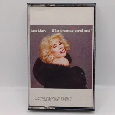Joan Rivers — What Becomes A Semi-Legend Most  Cassette 1983 OOP - Image 1 of 4