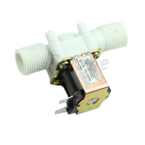 Electric Solenoid Valve Magnetic DC 12V N/C Water Air Inlet Flow Switch 1/2" New - Picture 1 of 6