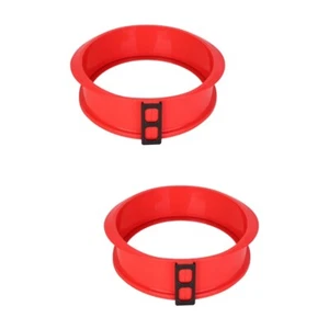 2 Pack Folienpfannen Schimmel Mehrschichtige Kuchen Glasboden - Bild 1 von 12