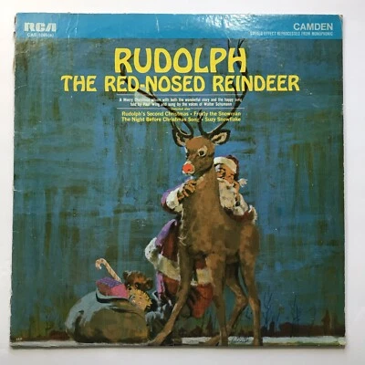 1965 Rudolph the Red-Nosed Reindeer Classic vinyl RCA Records 33 Rpm Cas-1068 Foto 1 de 3