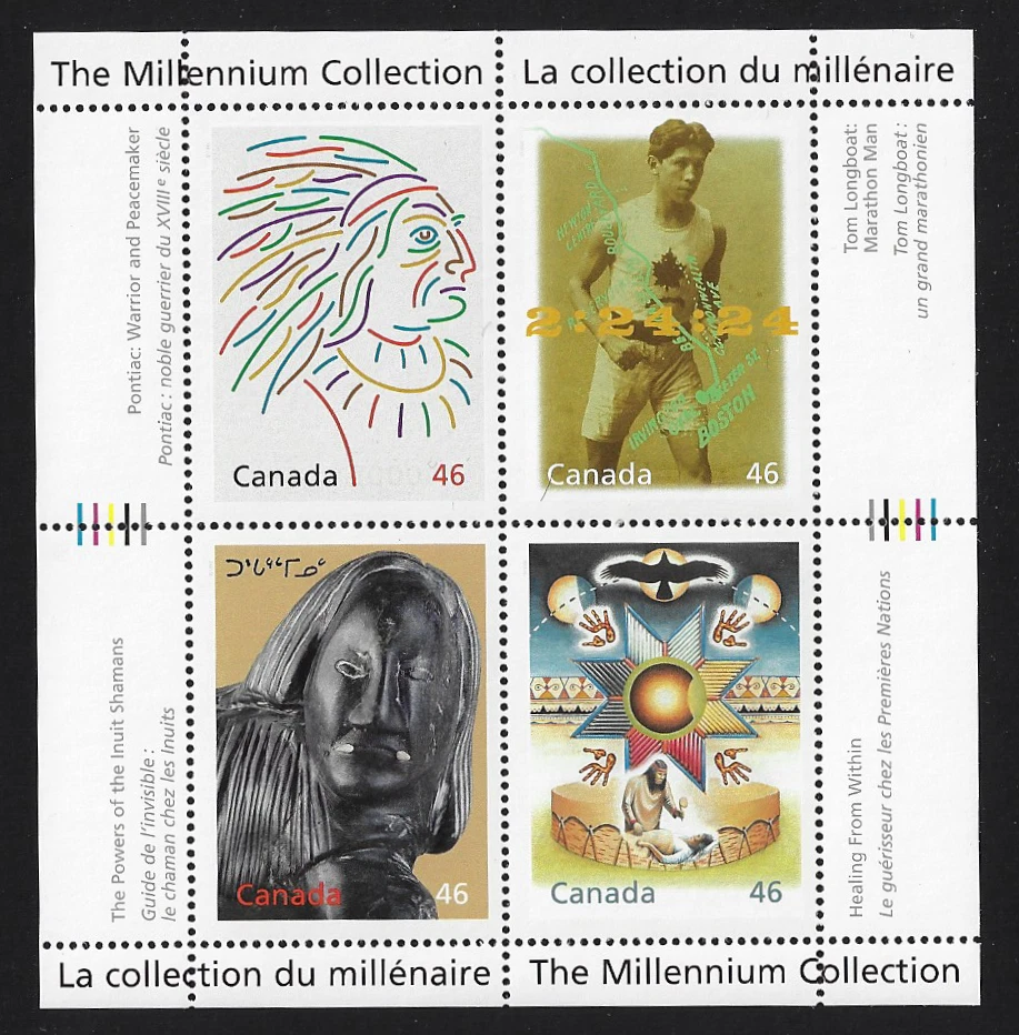 Canda Stamps - The Millennium Collection - Canada's First Peoples #1826 MNH - Image 1 of 1