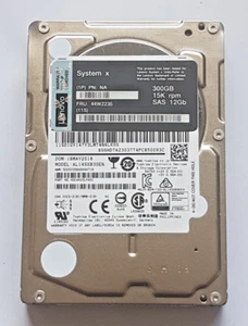 300 GB SAS 6G Lenovo FRU: 44W2235 15K rpm LFF Hot-Swap HDD 2.5" Festplatte - Bild 1 von 1