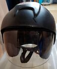  Vtg. Bell Mag 8 Black  Motorcycle Helmet Size (L)