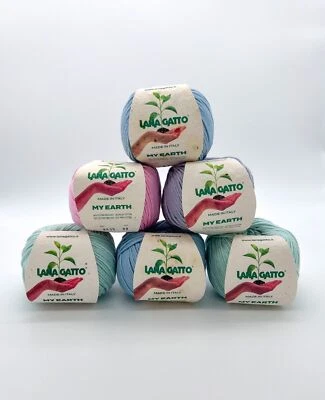 Baumwolle Garn Recycelte Baumwolle von LANA GATTO My Earth - Bild 1 von 4