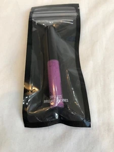 MAC Mini Lipglass Dilly Dazzle Goth Purple Discontinued New Travel Size 2.4g - Picture 1 of 3