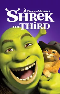 AA3818 Shrek the Third Film By Chris Miller 2007 Movie Poster 11x17 - Picture 1 of 9