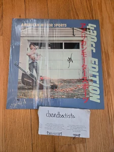 *SHIP NOW* New SIGNED Bilmuri American Motor Sports 420cc Vinyl Blue Splatter - Picture 1 of 3