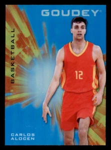 2021 Upper Deck Goodwin Champions Goudey Platinum Blue #G22 Carlos Alocen - Picture 1 of 2