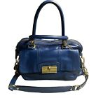 Coach Vintage Kristin Leather Bag Midnight Blue 14758