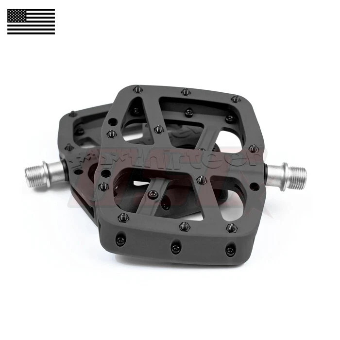 E*thirteen Base Platform Pedals Composite Body - Black