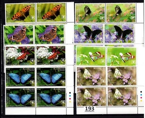 SV 4X PENRHYN - MNH - NATURE - BUTTERFLIES - PLANTS - FLOWERS - 2020 - Picture 1 of 1