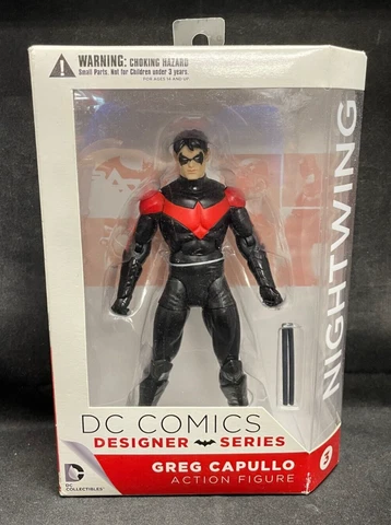 DC Comics Designer Series Nightwing (Greg Capullo) Figure BRAND NEW Cover