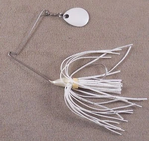 Señuelos de pesca DR personalizados Crappie Spinnerbait 1/16 oz. 1 hoja Colorado S-183 - Imagen 1 de 2