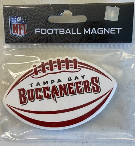 Tampa Bay Buccaneers 3" Football Magent Licensed NFL Football New Bucs Collector Cover