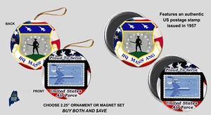 MASSACHUSETTS AIR NATIONAL GUARD - USAF Air Force ANG Veteran Gift Online Store - Picture 1 of 1