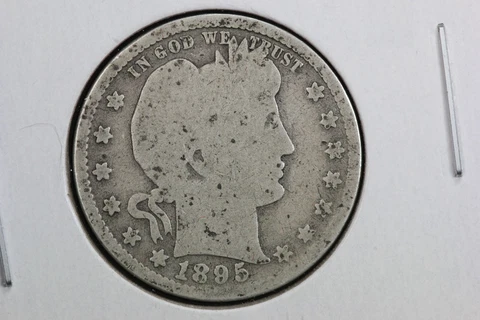 1895-S Barber Quarter 3G23 Cover