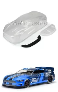 1/7 2021 Ford Mustang GT Clear Body For ARRMA Felony & Infraction - Picture 1 of 1
