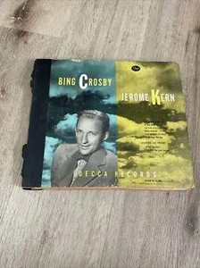 Bing Crosby & Jerome Kern - Record Album 78rpm - Decca Records - Picture 1 of 12