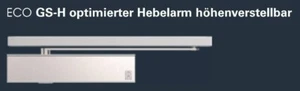 ECO Newton TS-61 Obentürschließer in verschiedenen Varianten u. Farben - Bild 1 von 7