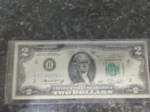 $2,00 STAR 1976***Nueva York Reserve. circulado # 01180574* (DW-13-574) - Imagen 1 de 4