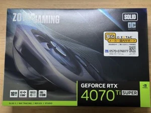 ZOTAC GAMING GeForce RTX 4070 Ti SUPER SOLID OC 16GB GDDR6 - - Bild 1 von 6