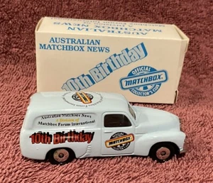 FJ HOLDEN VAN ~~ Australian Matchbox News 10th Birthday - Picture 1 of 2