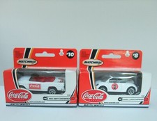 Matchbox Coca Cola Cars 2000 Mattel 1955 Chevy Convertible Concept 1 VW Beetle