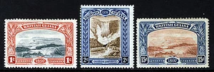 BRITISH GUIANA Queen Victoria 1898 Jubilee Part Set SG 216 to SG 221 MINT - Picture 1 of 2