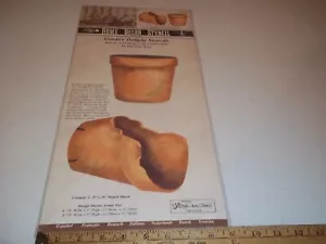 1998 Vintage Stencil Ease Garden Delight Stencils D-404 Clay Pots Home Decor - Picture 1 of 3