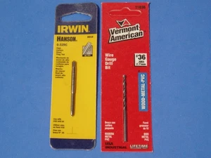 6 - 32 NC IRWIN HANSON TAP WITH PROPER SIZE VA #36 DRILL BIT MADE IN USA - Picture 1 of 2