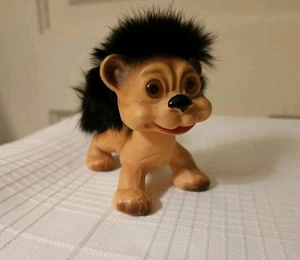 Vintage Thomas Dam Lion Troll Doll 1960s  - Picture 1 of 9