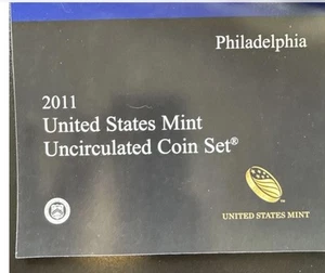 2011 United States Mint Uncirculated Coin Set Philadelphia & Denver - Picture 1 of 6
