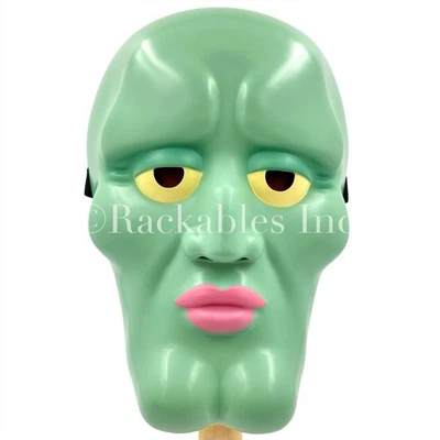 SPIRIT HALLOWEEN [01852128] SpongeBob SquarePants Handsome Squidward Half Mask OSFM