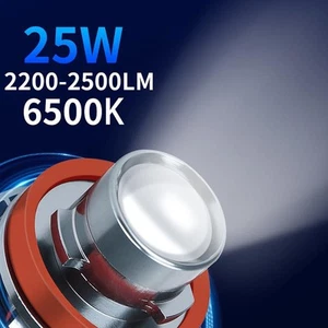 High Definition 2pcs H11 LED Bulbs for Car 12V Fog Lights in Various Colors - Picture 1 of 15