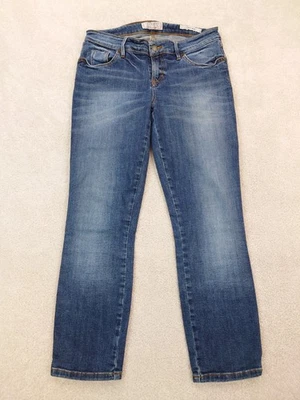 Guess Jeans Medium Wash Crop Mid Stretch Denim Jeans Women's 28x24 - Image 1 of 4