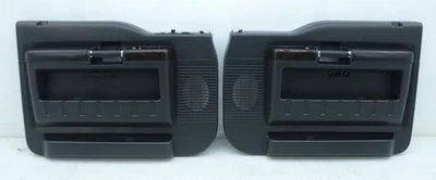 2008 - 2016 FORD F250 F350 OEM SUPER DUTY CREW BLACK DOOR PANELS WINDOW SWITCHES - Image 1 of 4
