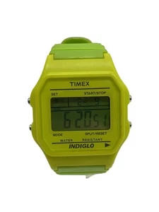 Timex Watches/Digital/Rubber/Grn - Picture 1 of 5