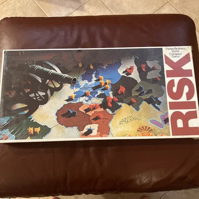 SEALED RISK Board Game 1975 Parker Brothers Game of Conquest - Image 1 of 3