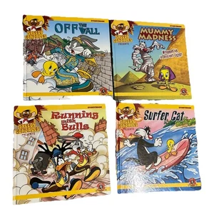 Speedy Gonzales Storybooks Set Of 4 Looney Tunes Hardcover Books Free Shipping  - Picture 1 of 15