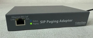 CyberData 011233C Sip VoIP Paging Adapter - Picture 1 of 5