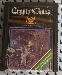 Atari 2600 Crypts of Chaos cartridge -NOT TESTED - Picture 1 of 3