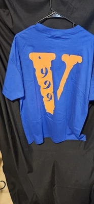 Camiseta Juice World x Vlone 999 Azul/Naranja Talla XL Nueva Foto 1 de 3
