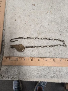 fischietto vintage NS meyer, piccola riparazione saldatura, funziona come dovrebbe. - Foto 1 di 5