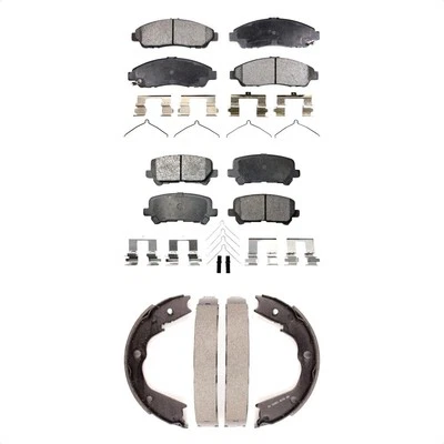 Ceramic Brake Pads Rear Shoes Kit Front for Acura MDX ZDX 2007-2013 oe9D Ceramic - Image 1 of 4