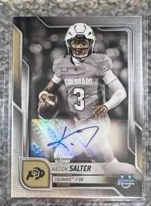 Autógrafos universitarios Bowman Chrome 2025 #BCAKSA Kaidon Salter automático - Imagen 1 de 1