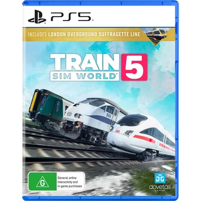 Train Sim World 5 - Playstation PS5 Video Game - Brand New *FREE SHIPPING* - Bild 1 von 4