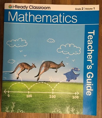 I-Ready Classroom Mathematics Grade 2 | Volume 1 Teachers Guide Used - Image 1 of 4