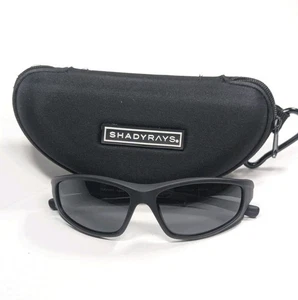 Shady Rays Hero Kid's 3-7 Years Sunglasses Black - Soft Shell Case - Picture 1 of 5
