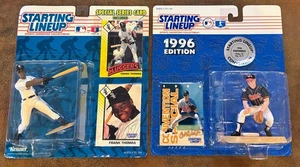 Cal Ripken Jr.  & Frank Thomas KENNER STARTING LINEUP  1993 & 1996 - Picture 1 of 2